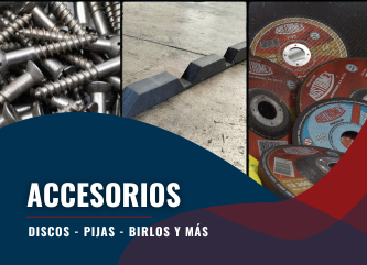 Canalones, bajantes, pijas, birlos, discos, selladores, closure