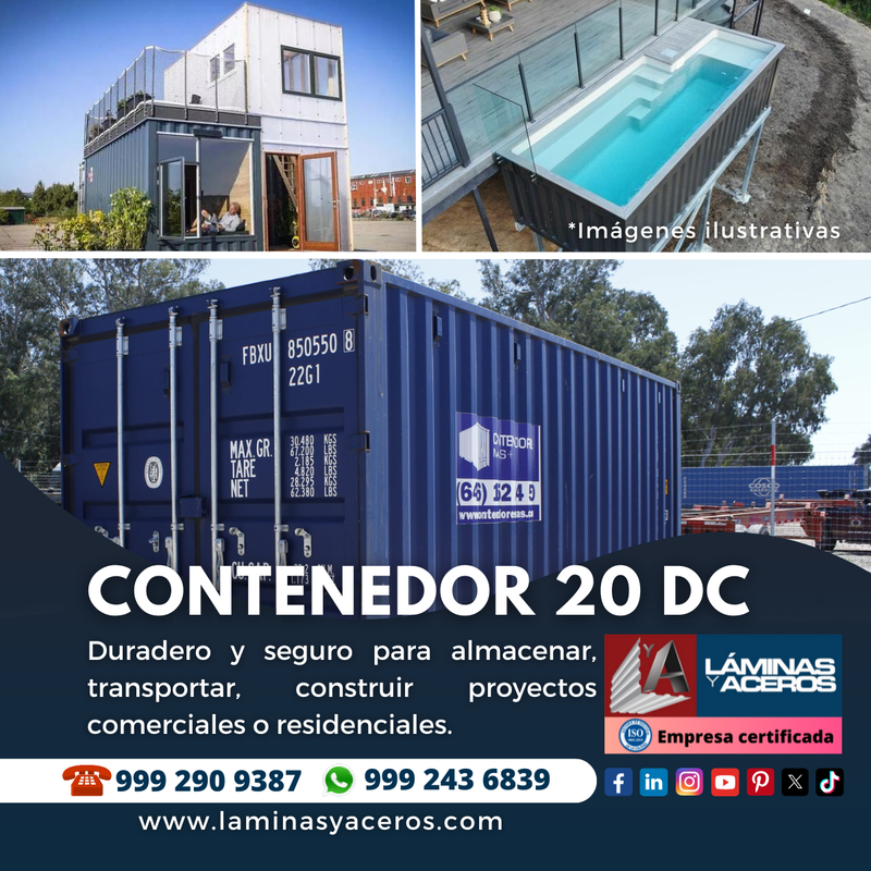 Construcción, almacenamiento y transporte.
​