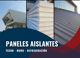 Panel aislado tipo sandwich para muros techo y refrigeracion